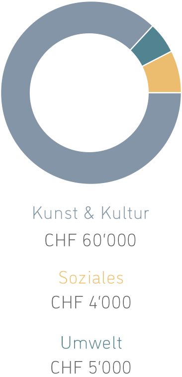 Unterstützung nach Förderbereich 2025